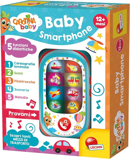 Baby Smartphone Led Carotina Lisciani