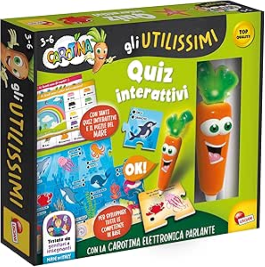 Carotina Utilissimi Penna Quiz Interattivi Lisciani