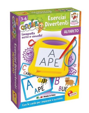 Esercizi Divertenti Alfabeto Carotina Baby Lisciani