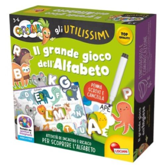 Il Grande Gioco dell'Alfabeto Carotina Lisciani