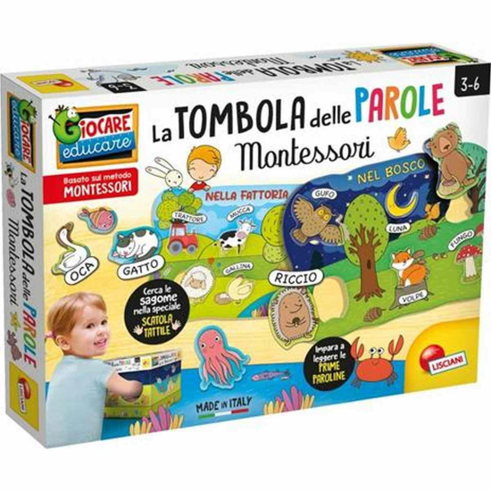 La Tombola delle Parole Montessori Lisciani