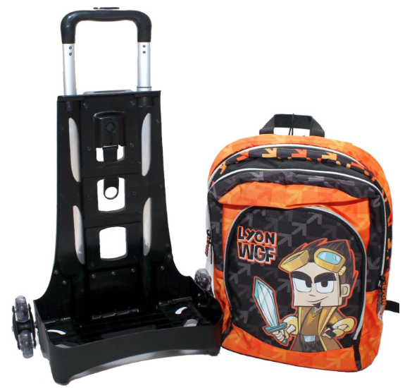 Zaino Organizzato Trolley Staccabile New Lyon Gamer
