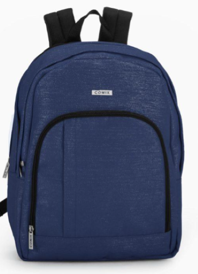 Zaino Organizzato Blu Lurex Comix