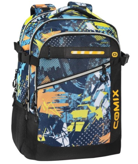 Zaino Organizzato Blu WBS 2.0 Comix
