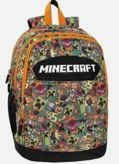 Zaino Organizzato Funtage Minecraft