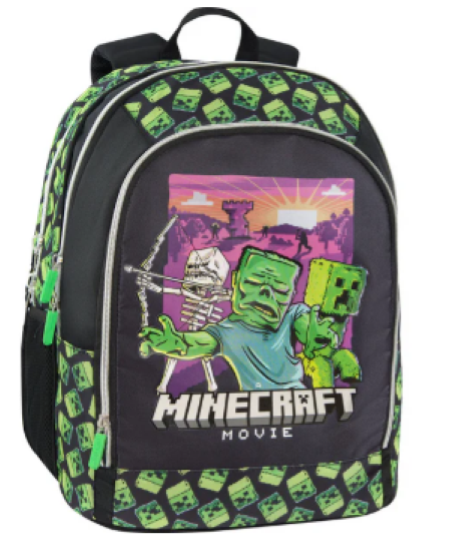 Zaino Organizzato Movie Minecraft