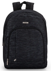 Zaino Organizzato Nero Lurex Comix