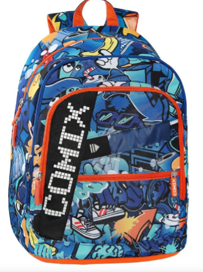 Zaino Organizzato Ultra Bright Jam Boy Comix
