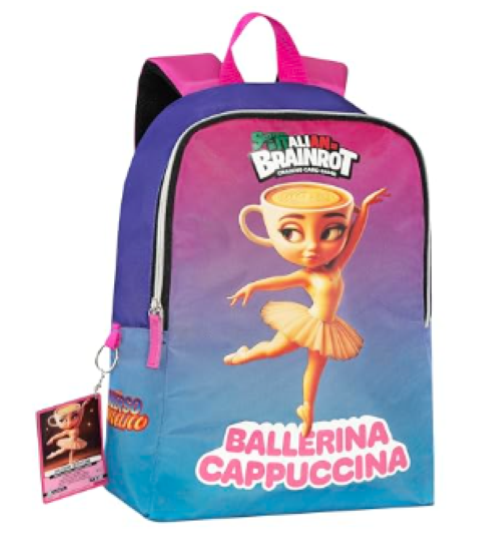 Zaino Tempo Libero Ballerina Italian Brainrot