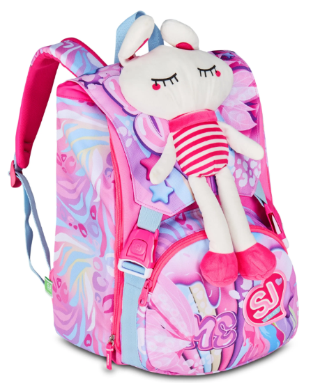 Zaino Sdoppiabile Plushy Rabbit SJ Gang Girl Seven