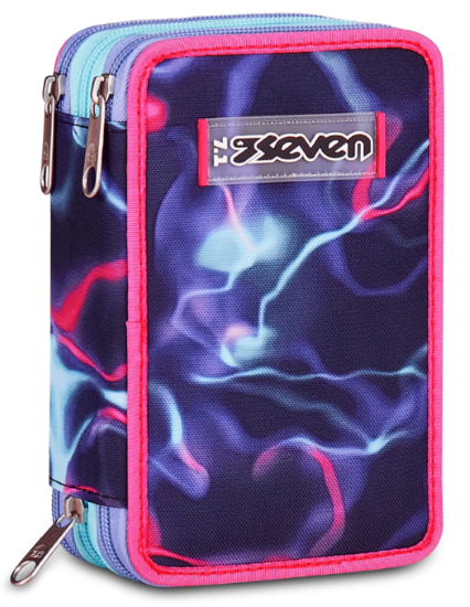 Astuccio 3 zip Electricvibe Girl Seven