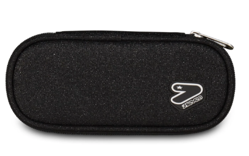 Bustina Round Plus Black Shiny Tech Seven