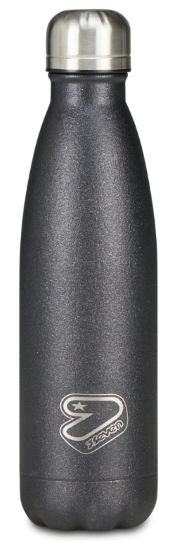 Borraccia Acciaio 500ml Black Shiny Tech Seven