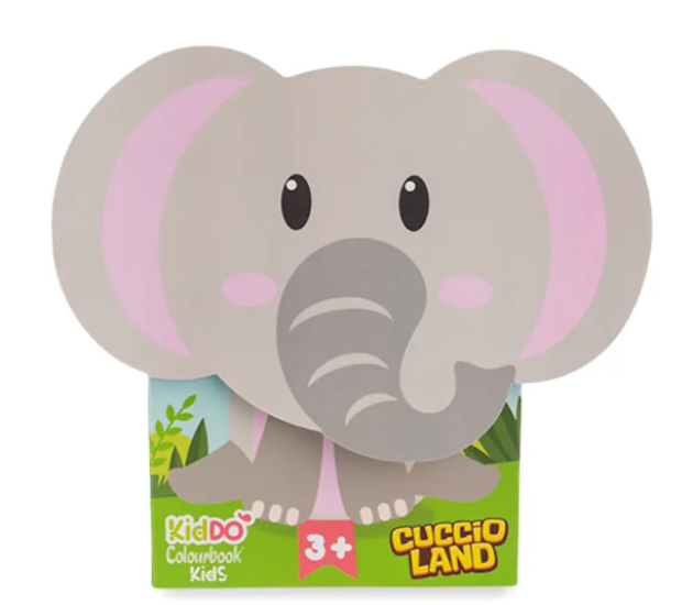 Kiddo Cuccioland Elefante Colourbook