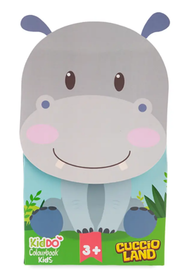 Kiddo Cuccioland Ippopotamo Colourbook