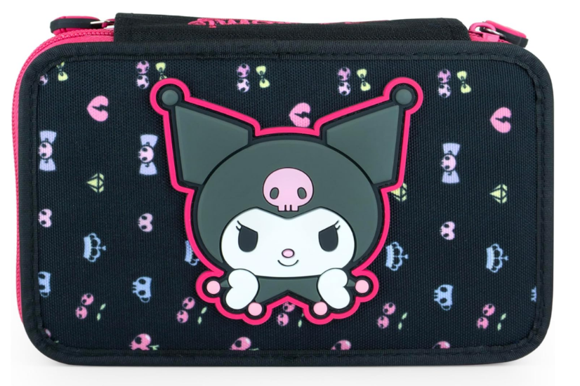 Astuccio 3 Zip Kuromi
