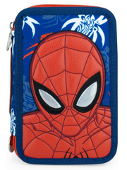 Astuccio 3 Zip Spiderman