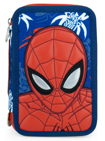 Astuccio 3 Zip Spiderman