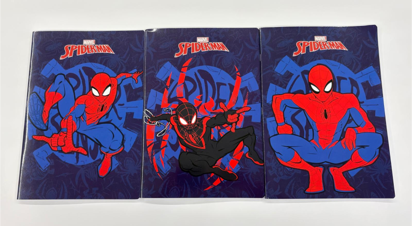 Quad. Maxi Rig. 10MM - Quadrettoni Per 1 - 2 elementare Spiderman