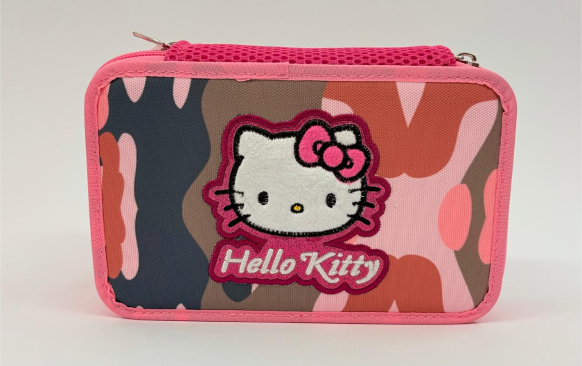Astuccio 3 Zip Hello Kitty