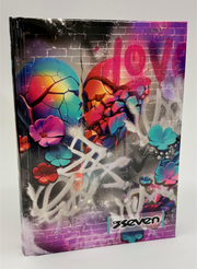 Diario Standard 12M Graffiti Girl Seven