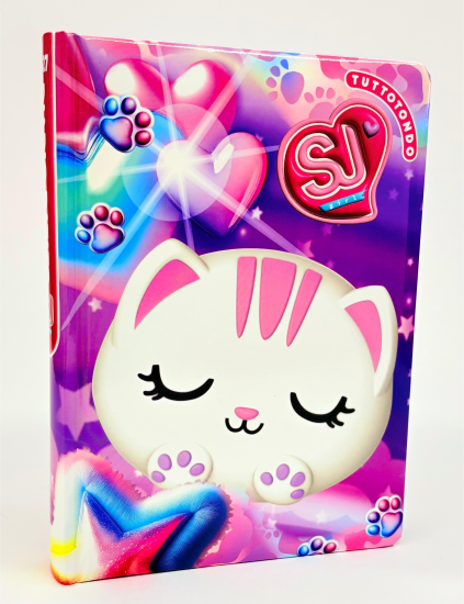 Diario Standard 10M Gatto Bianco SJ Gang Girl Seven
