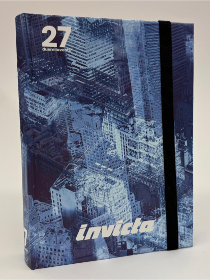 Diario Pocket 16M City Blu Invicta