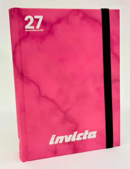 Diario Pocket 16M Fucsia Invicta
