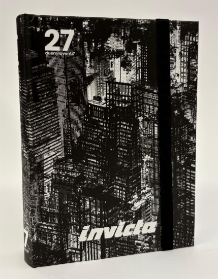 Diario Pocket 16M City Black Invicta