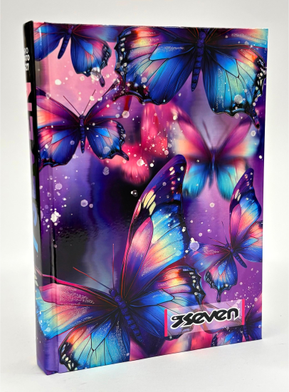 Diario Pocket 12M Farfalle Girl Seven