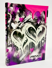 Diario Pocket 12M Cuori Girl Seven