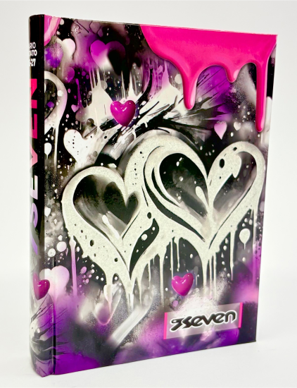 Diario Pocket 12M Cuori Girl Seven