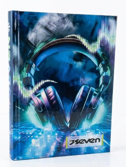 Diario Pocket 12M Cuffie Boy Seven