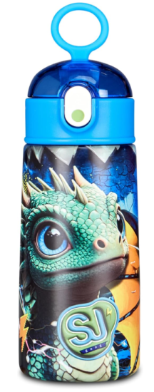 Borraccia C/Cannuccia 460ml Baby Dragon SJ Gang Boy Seven