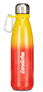 Borraccia Termica Shine Giallo/Rosso 500 ml Invicta