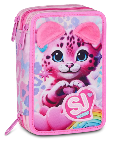 Astuccio 3 zip Heart Buddy SJ Gang Girl Seven