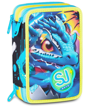 Astuccio 3 zip Metal Dragon SJ Gang Boy Seven