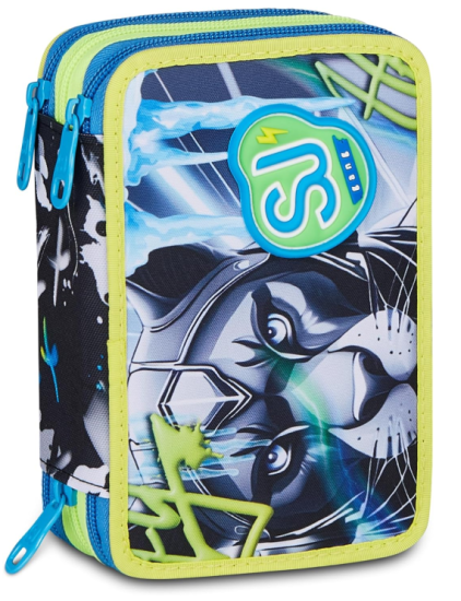 Astuccio 3 zip Glace Panther SJ Gang Boy Seven