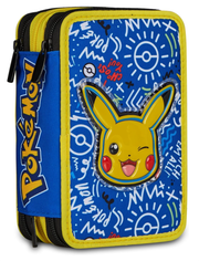 Astuccio 3 zip Pokemon