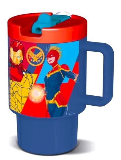 Tazza Sport C/Cannuccia 530ml Avengers