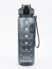 Borraccia 1000 ml Nera Motivazionale Mille Baci