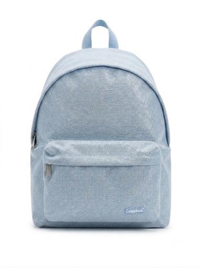 Zaino Americano Celeste Glitter Colourbook