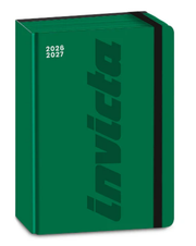Diario Pocket 16M Verde PU Invicta