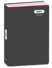 Diario Pocket 16M Nero Pastello Teenace