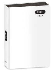 Diario Pocket 16M Bianco Pastello Teenace