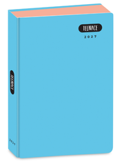 Diario Pocket 16M Azzurro Pastello Teenace