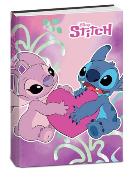Diario Standard 10M Lilo e Stitch Cuore Stitch