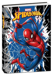 Diario Standard 10M Nero Spiderman