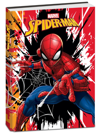 Diario Standard 10M Rosso Spiderman