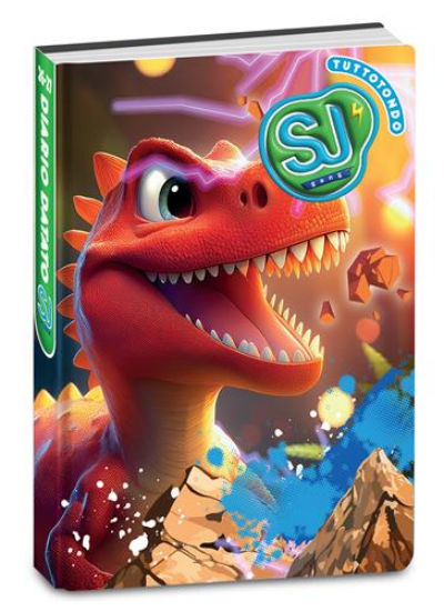 Diario Standard 10M Dinosauro SJ Gang Boy Seven